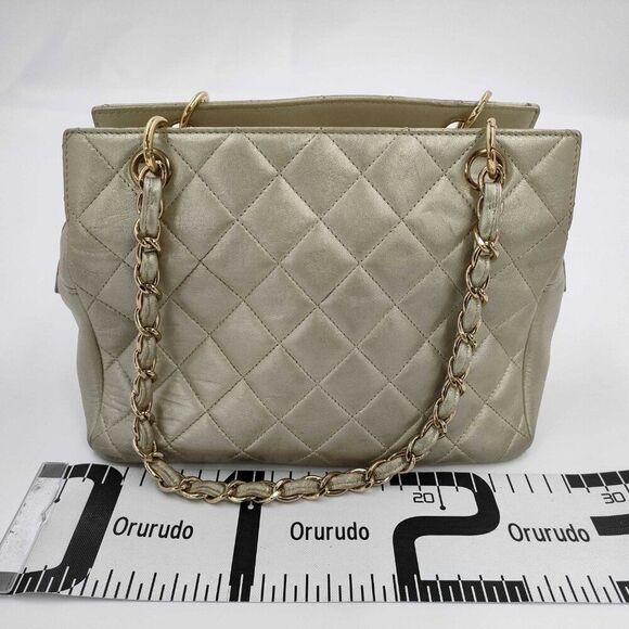 Chanel Petite Timeless Tote PTT Metallic Gold Caviar – Rare & Discontinued - Picture 2 of 10